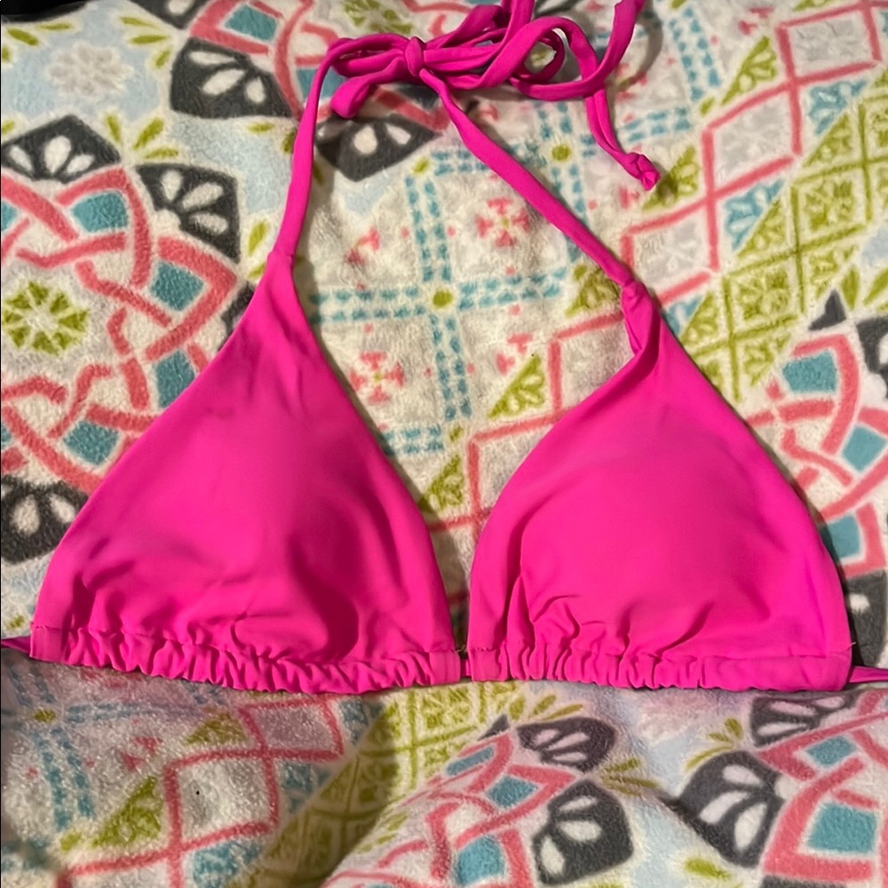 Pink Bikini Top